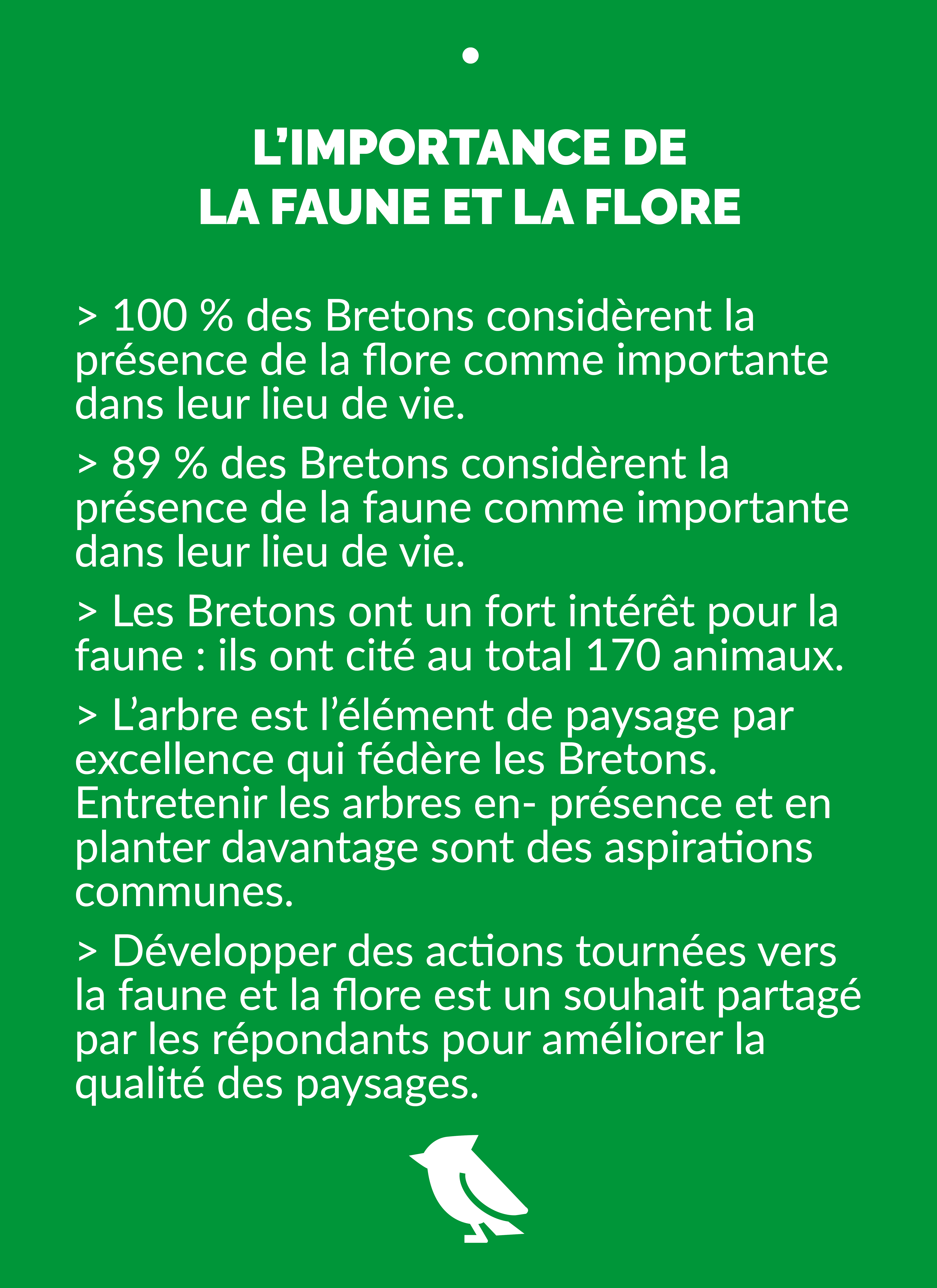 L'importance de la faune et de la flore
