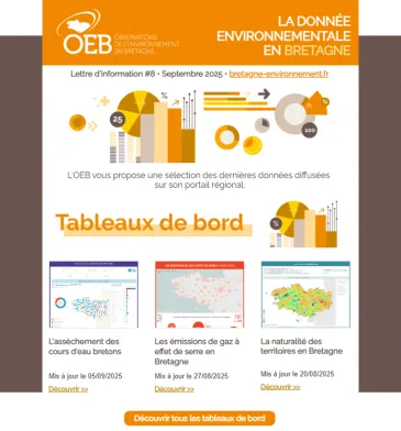 newsletter La donnée environnementale en Bretagne 8