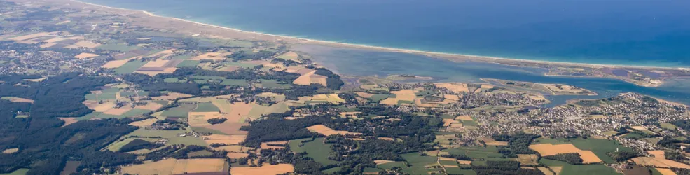Photo trait de côte du littoral de Lorient