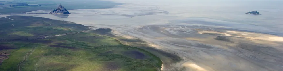 Marée en baie du Mont-Saint-Michel