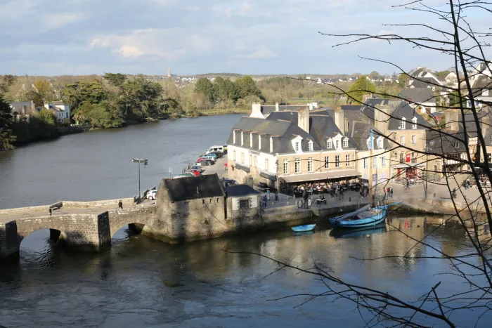 Photo silhouette ville