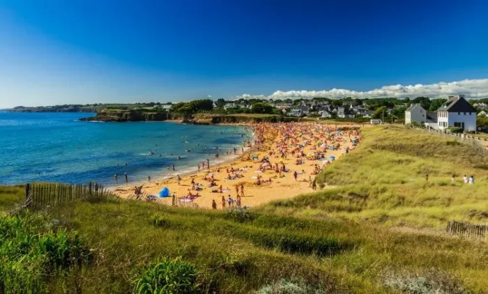 Photo de la plage de Bellangenêt à Pouldu
