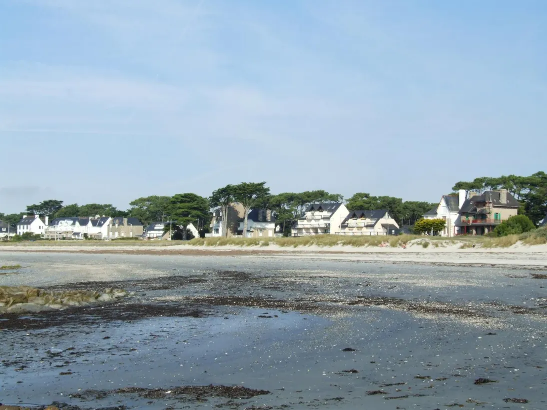 Photo Paysage de littoral urbanisé 