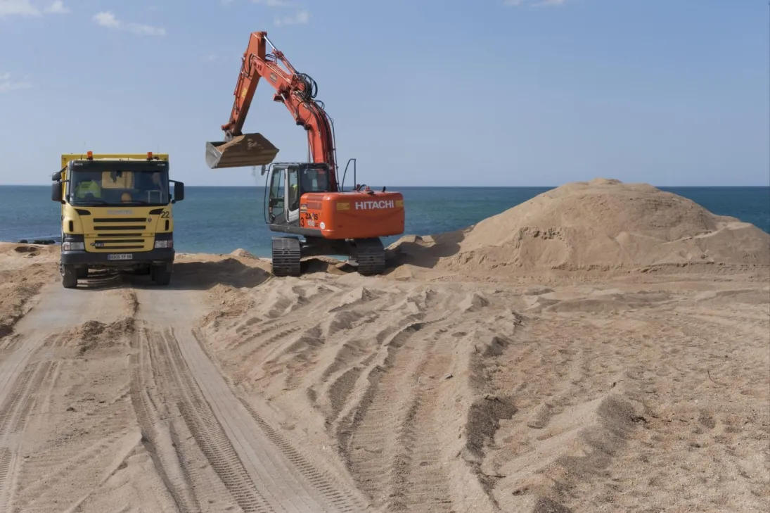 Photo ré-ensablement 