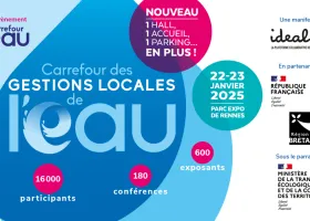 Affiche du Carrefour des gestions locales de l'eau