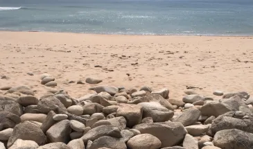 Galets, sable et mer à Quiberon